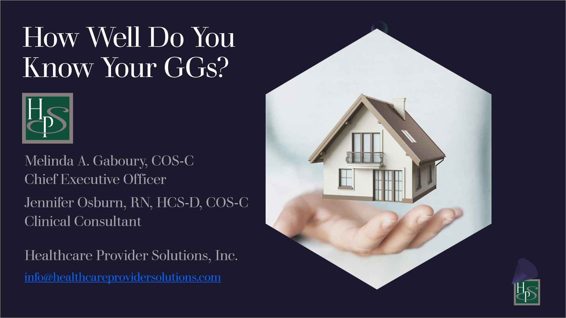 HPS Free Webinar – How Well Do You Know Your GG’s?
