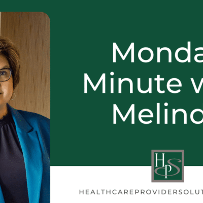 Monday Minute with Melinda